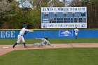 Baseball vs Babson  Wheaton College Baseball vs Babson College. - Photo By: KEITH NORDSTROM : Wheaton, baseball